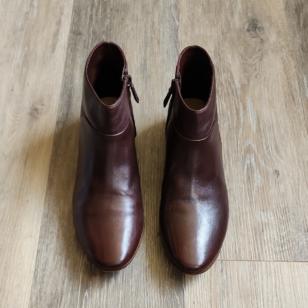 Cole Haan Brown Leather Ankle Booties
